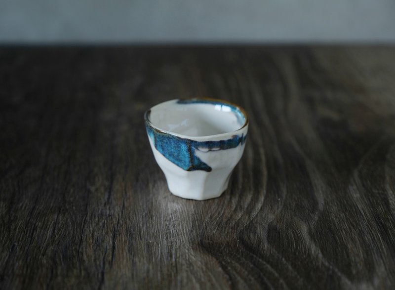 青抹_茶杯 - 茶具/茶杯 - 瓷 白色