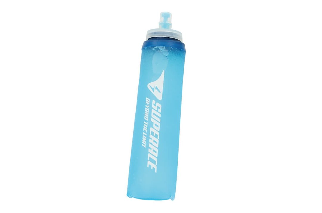 【SUPERACE】 越野软式水壶500ML - 水瓶/水壶 - 其他材质 蓝色