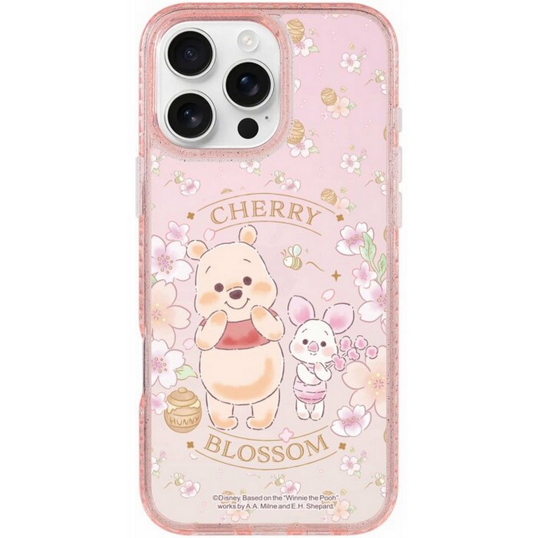 迪士尼 小熊维尼 iPhone 16 Samsung S25 气垫标准防摔镜面手机壳 - 手机壳/手机套 - 塑料 多色