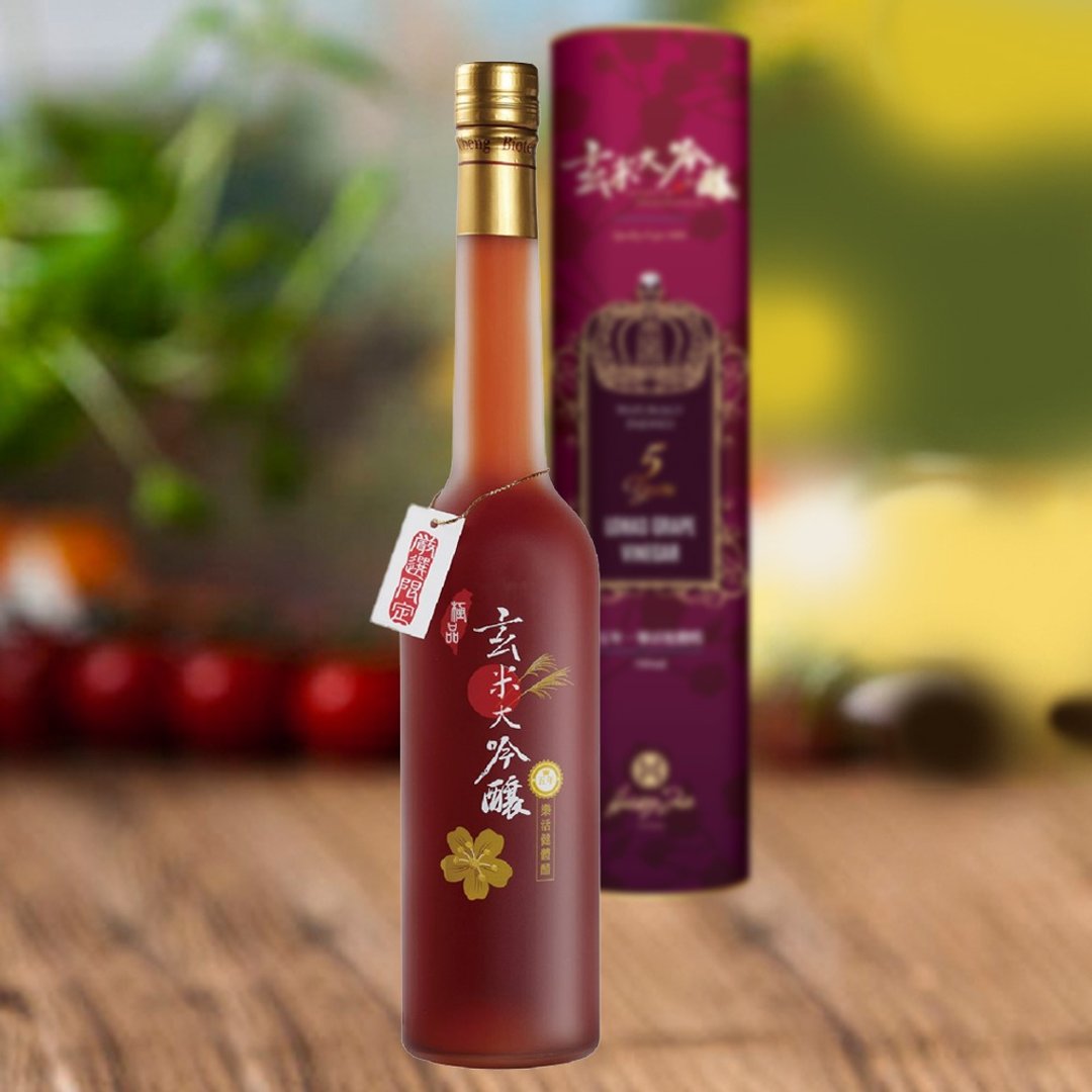 包邮组 养身乐活【玄米大吟酿】葡萄醋 极品 5 年熟成 养身健体 - 醋/水果醋 - 其他材质 白色