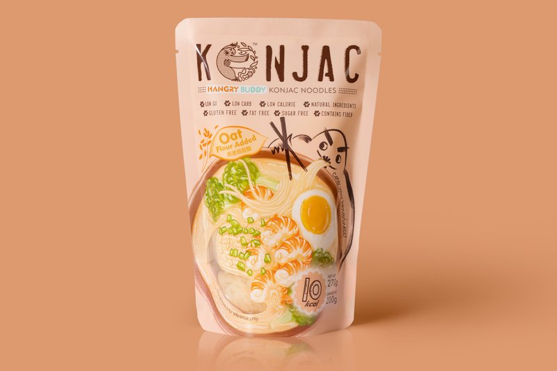 燕麦蒟蒻面 - 面/面线/米粉 - 其他材质 
