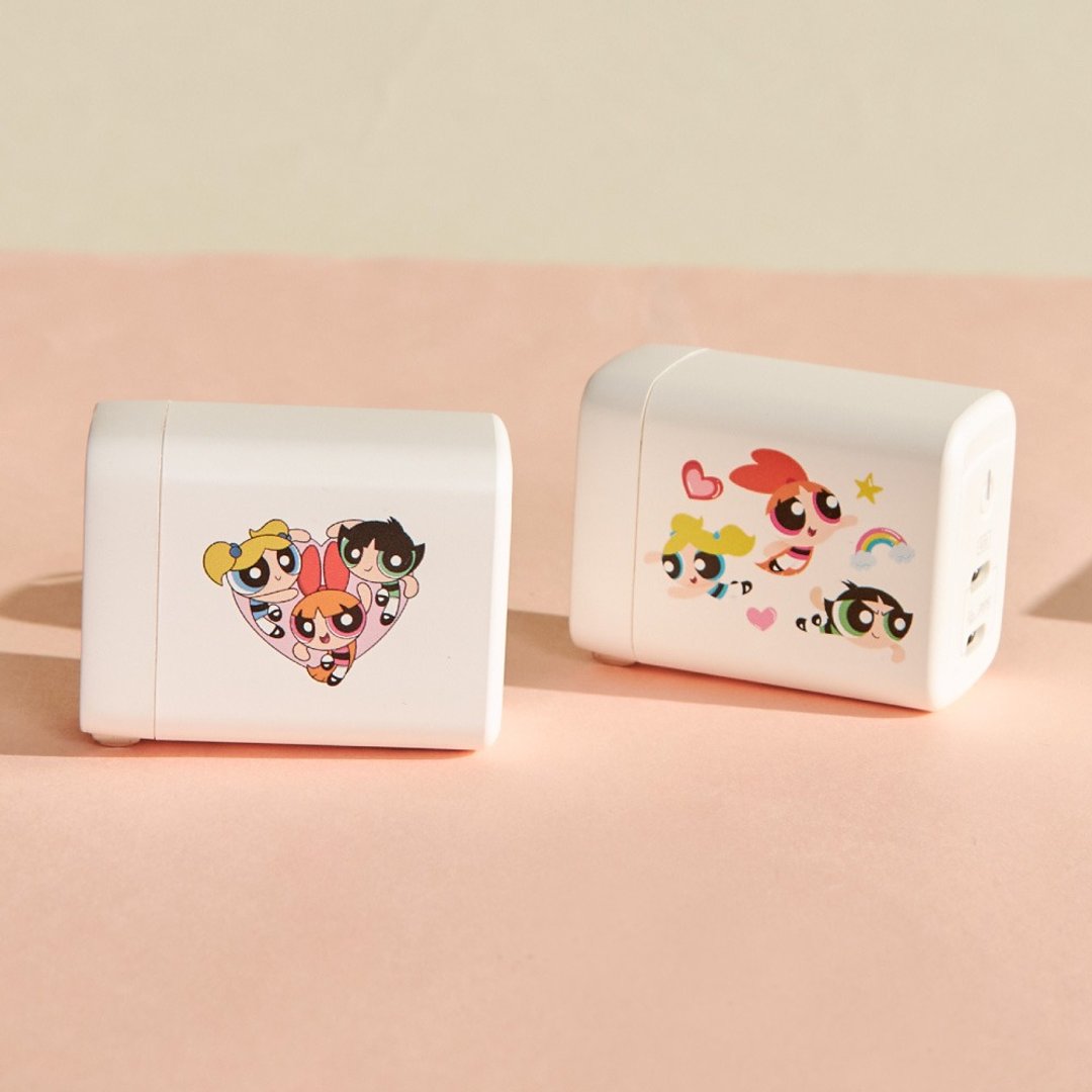 飞天小女警爱的守护GaN 40W Type-C双孔充电头 - 数码小物 - 塑料 多色