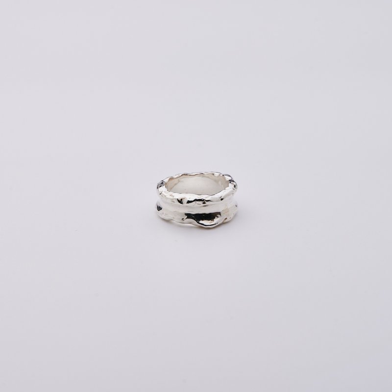 天鹅湖 | swan lake ring - 戒指 - 纯银 