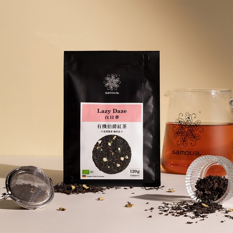 【Refill 原叶散茶补充包】有机伯爵红茶 白日梦 | 120g - 茶 - 新鲜食材 粉红色