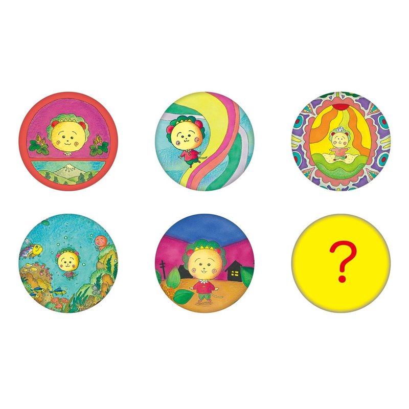 可吉可吉 铁佳徽章 第1弹 - 徽章/别针 - 其他金属 银色