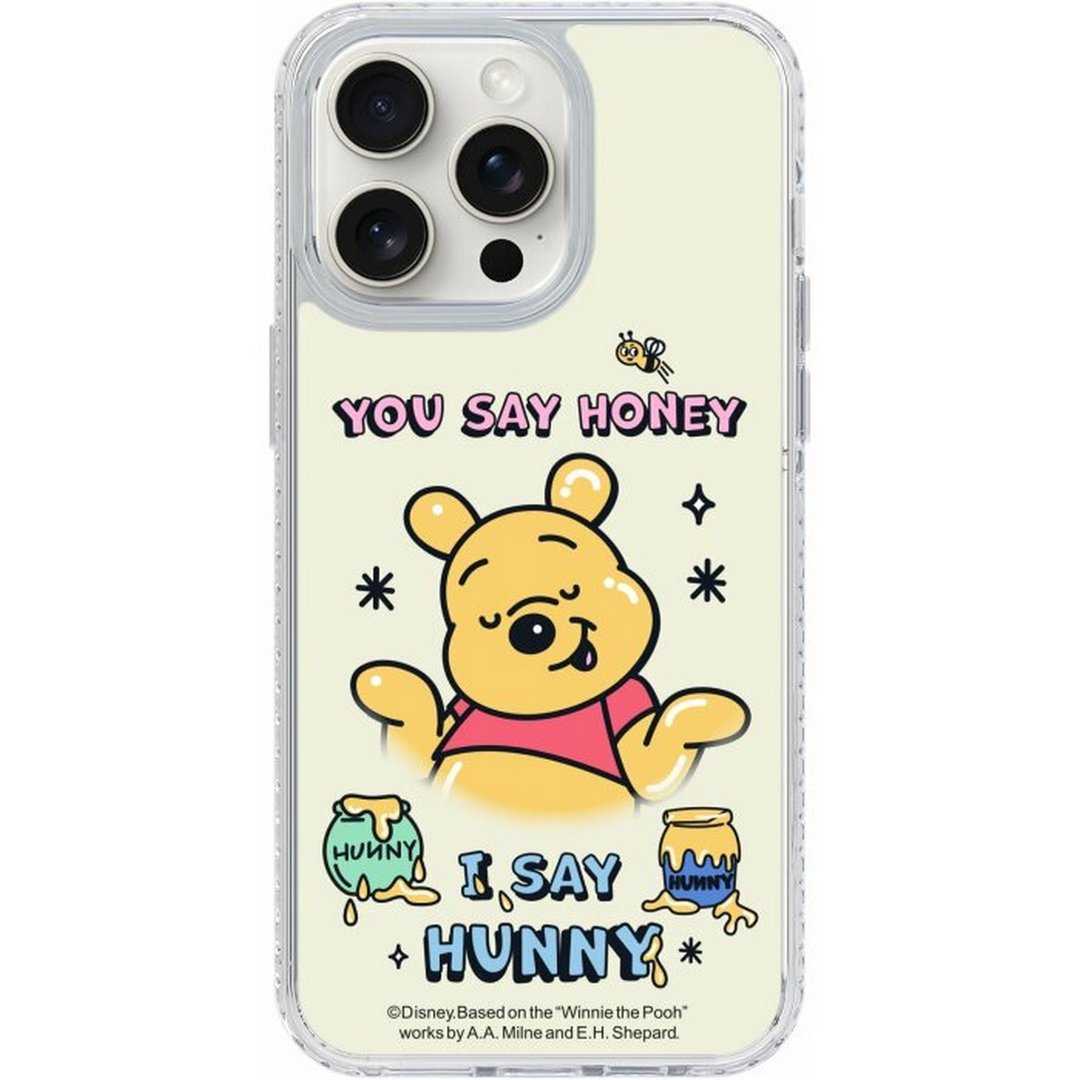 迪士尼 小熊维尼 iPhone16 Samsung S25 气垫防摔/标准镜面手机壳 - 手机壳/手机套 - 塑料 多色