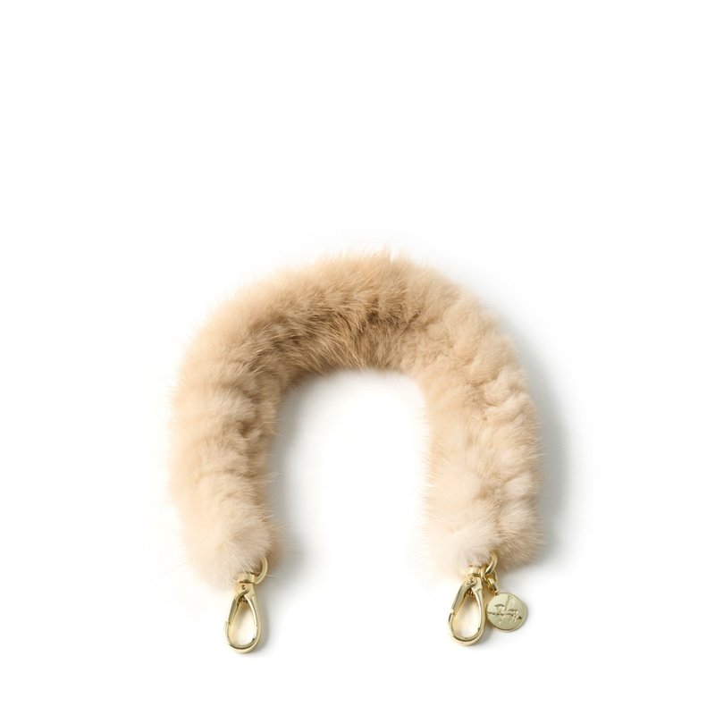 FLUFFY - 毛茸茸手挽链 - 浅驼棕/简约黑 - 其他 - 其他材质 多色