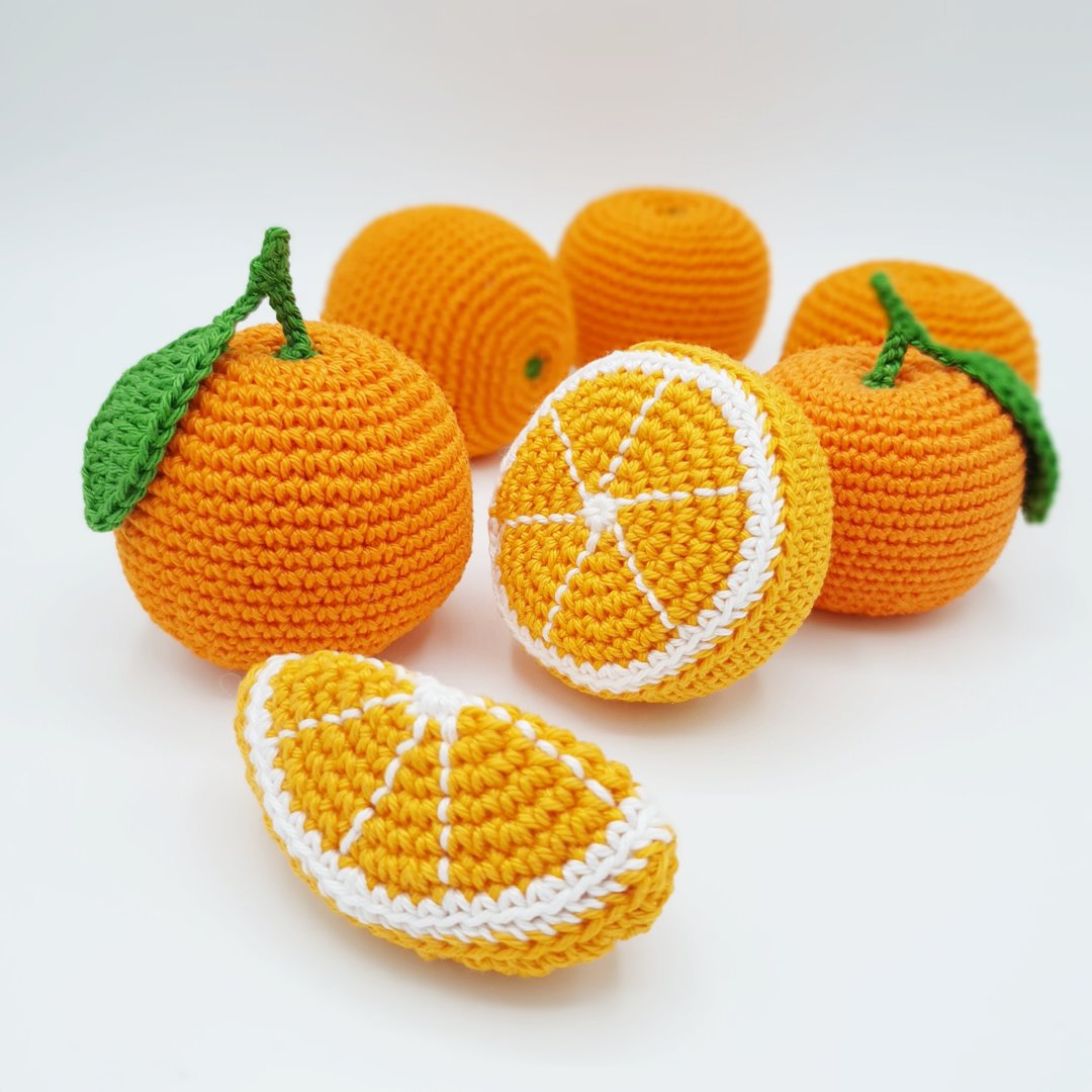 The Perfect Orange Set | Amigurumi Crochet PATTERN PDF - 手工艺教程/工具书 - 其他材质 