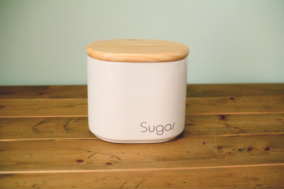  英国进口设计 Sugar木盖陶瓷置物罐 糖罐 密封罐 - 调味罐/酱料瓶 - 陶 