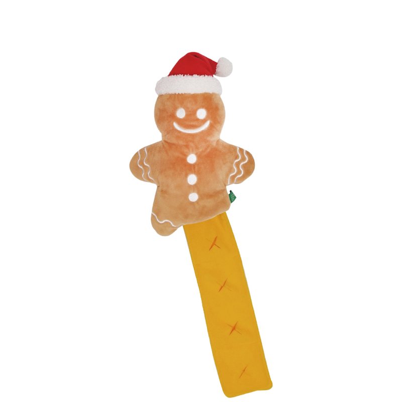 【藏食玩具系列】咬咬姜饼人-耐咬耐磨玩具 V-PET 玩偶 - 玩具 - 棉．麻 