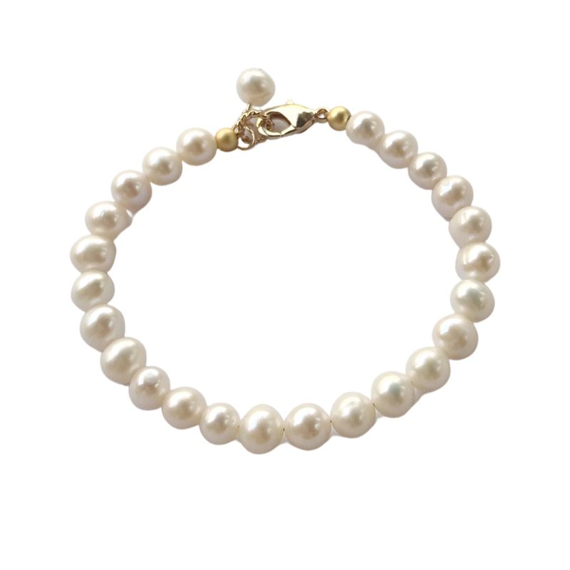 天然珍珠经典款手链 - 手链/手环 - 珍珠 