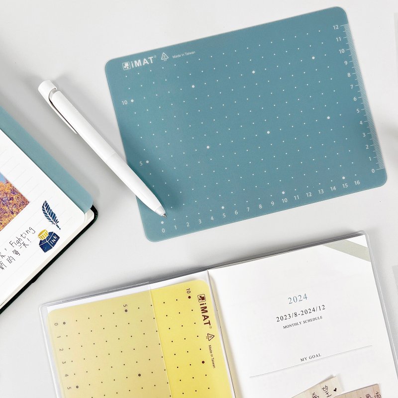 【手帐本必备】iMAT 手帐本专用垫板组 点点款2入 A5+A6 - 其他 - 环保材料 多色