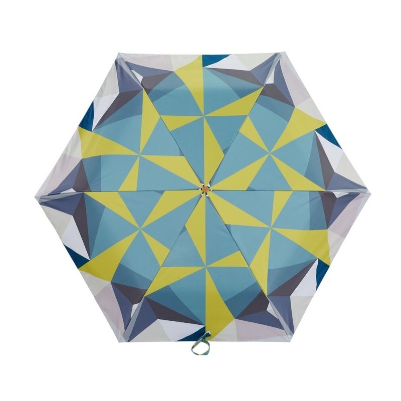 boy三折极轻防晒铅笔伞 - 竹锦 - 雨伞/雨衣 - 其他人造纤维 蓝色