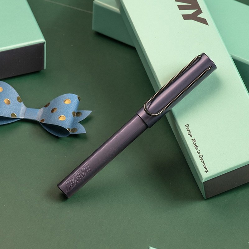 【雷雕刻字】LAMY 钢珠笔 限量 /AL star 2025 -深暮蓝 - 钢珠笔 - 铝合金 蓝色
