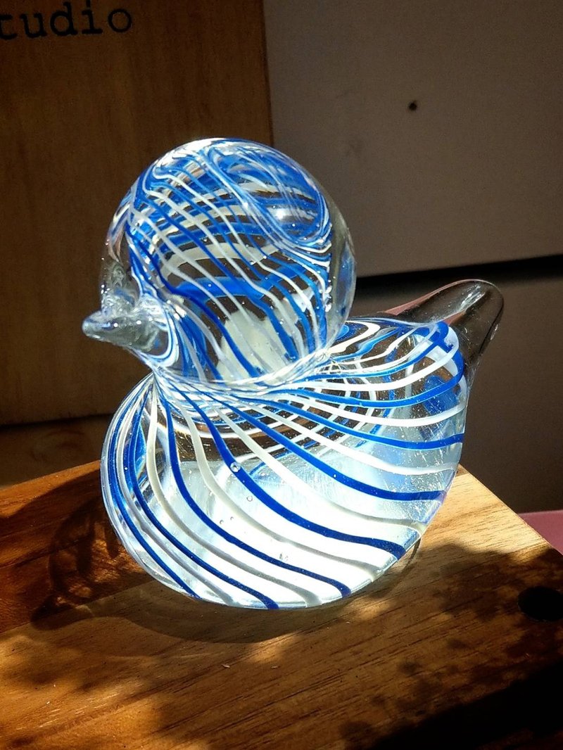 C.L Studio_琉璃灯_鸭_柚木名片座_定制_刻字服务 - 名片架/名片座 - 木头 