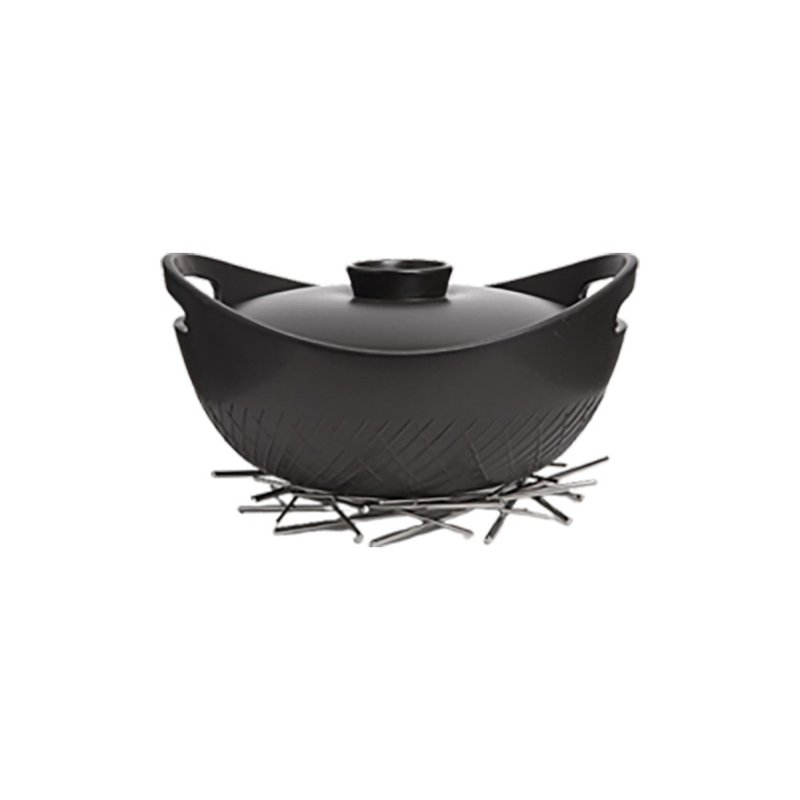 【好窝窝】鸟巢锅 - 锅具/烤盘 - 陶 黑色