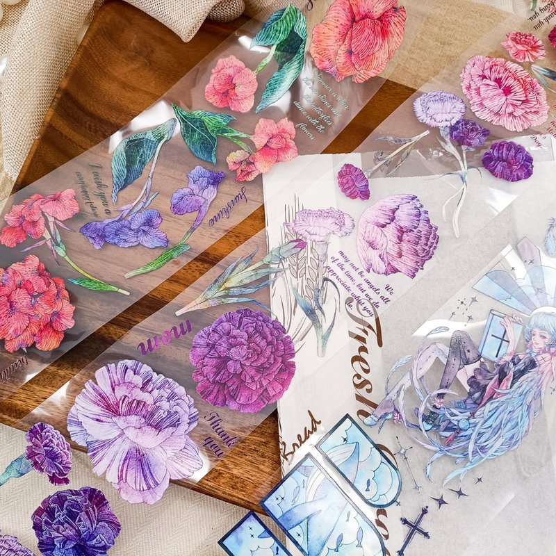 美滿 / 系列套組 / 裝飾膠帶 - 纸胶带 - 塑料 多色