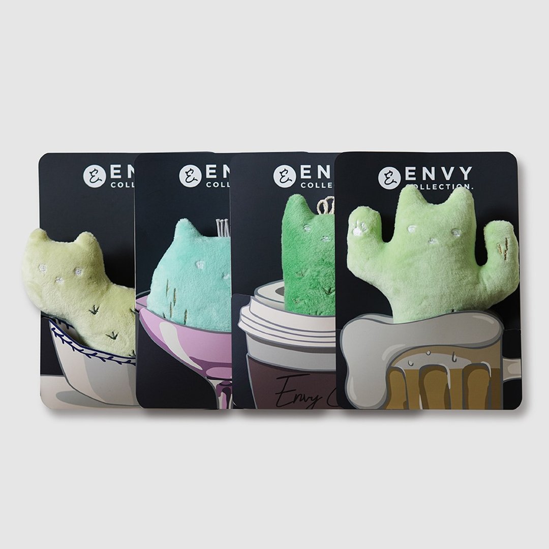 ENVY COLLECTION 猫草玩具仙人掌系列 - 玩具 - 棉 多色
