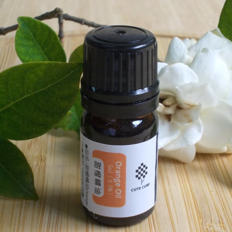 情人节礼物/甜橙精油/Orange Oil-可搭配扩香石使用 - 香薰/精油/线香 - 其他材质 橘色