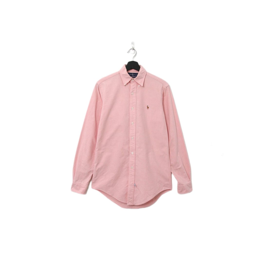 Back to Green-品牌衬衫 polo 粉色 卡其标 LP-01  vintage shirt - 男装衬衫 - 棉 
