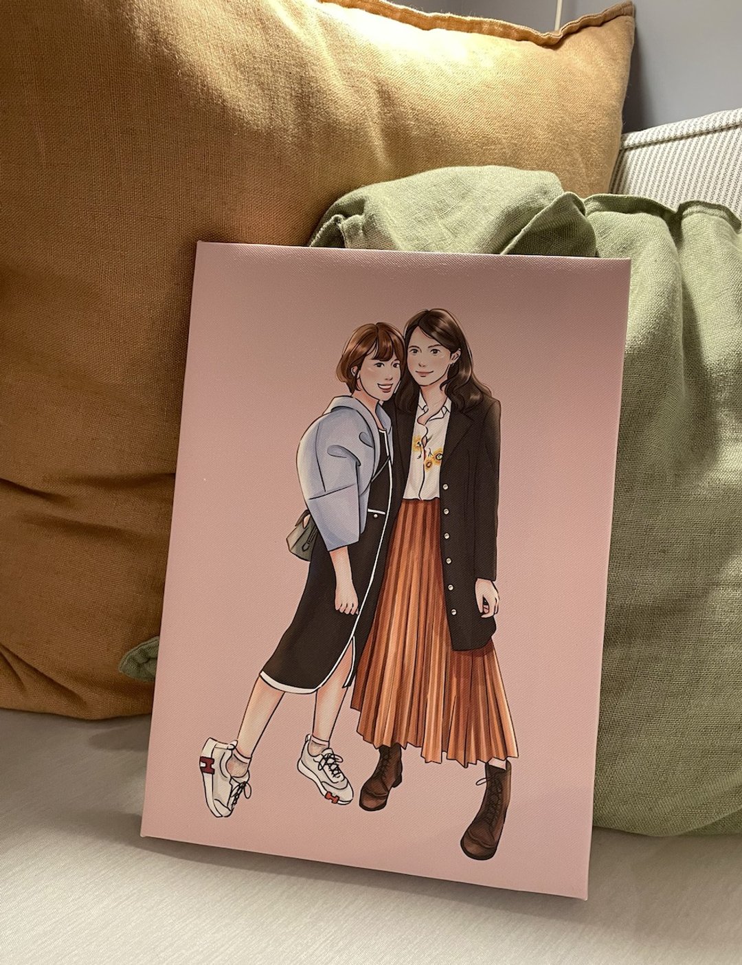 【似颜绘加购商品】似颜绘加购无框画 - 画框/相框 - 纸 多色