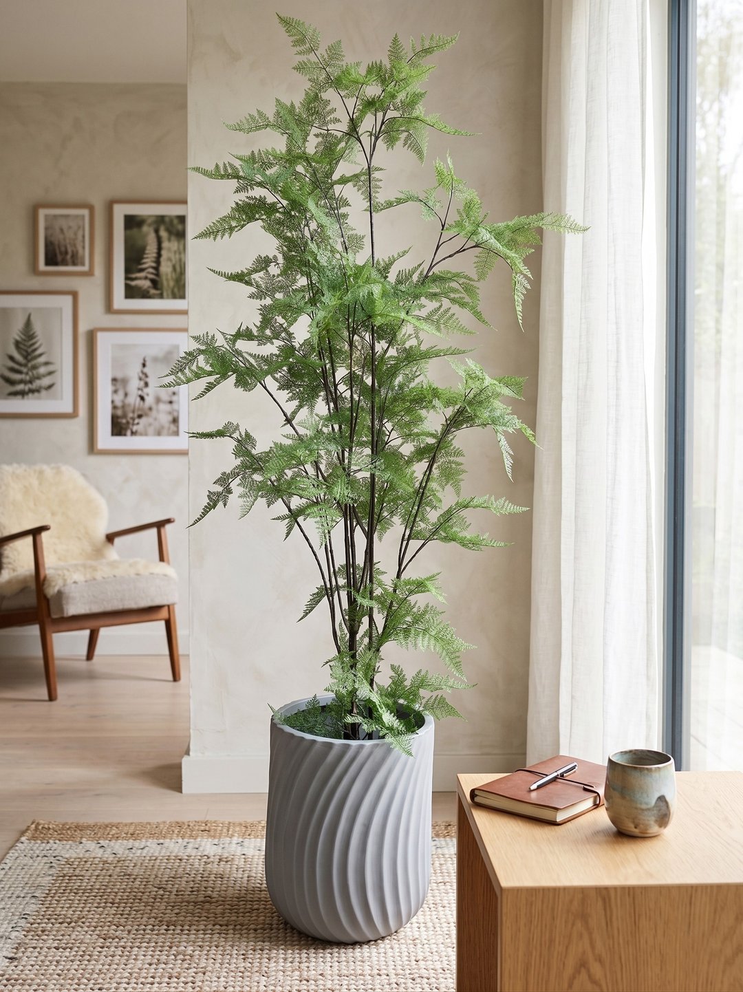 特级拟真丛生蕨树 包邮专人配送限双北市 其余地区需补运费 - 植栽/盆栽 - 其他材质 绿色