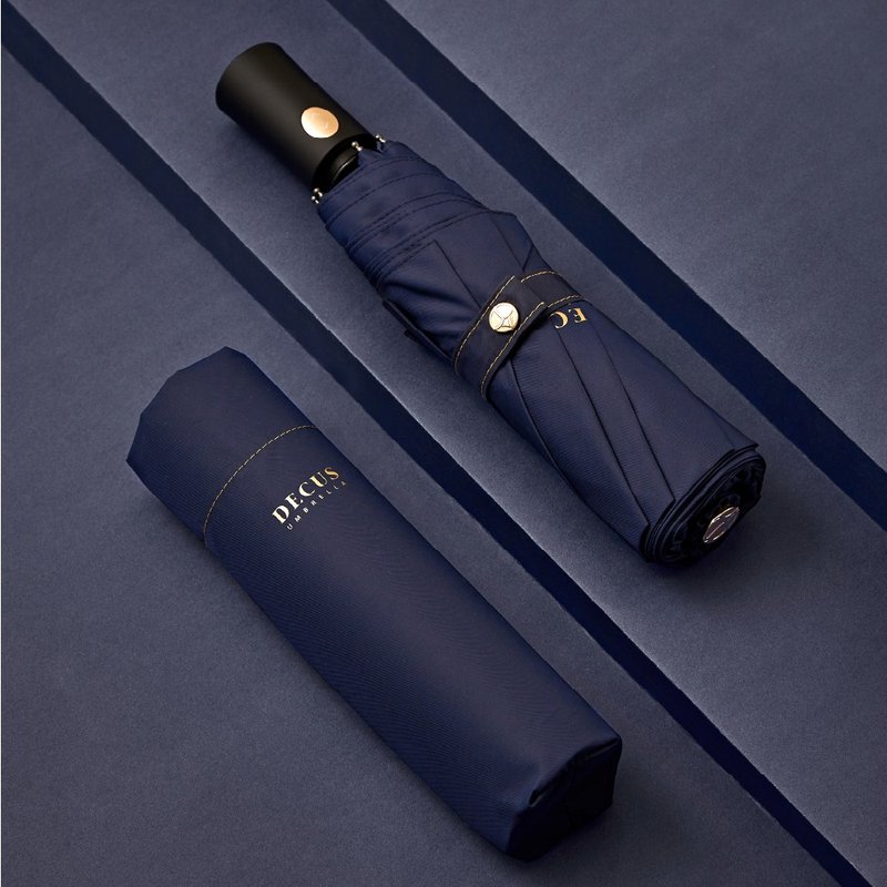 POCKET AUTO 仕幔省力自动折伞-经典蓝 - 雨伞/雨衣 - 聚酯纤维 蓝色