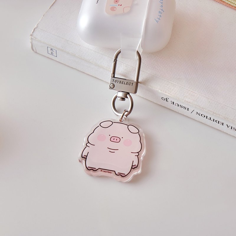 胖才可爱经典肉呆造型钥匙圈 - 钥匙链/钥匙包 - 压克力 多色