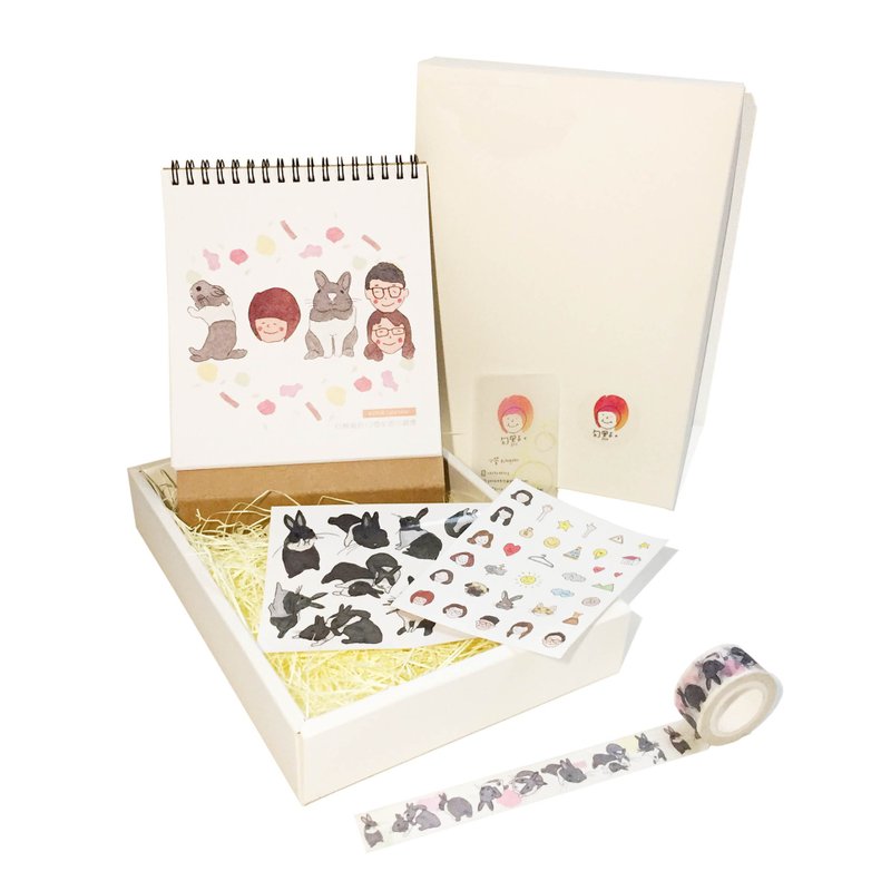 2018桌历礼盒组 / 句点福袋 - 年历/台历 - 纸 多色