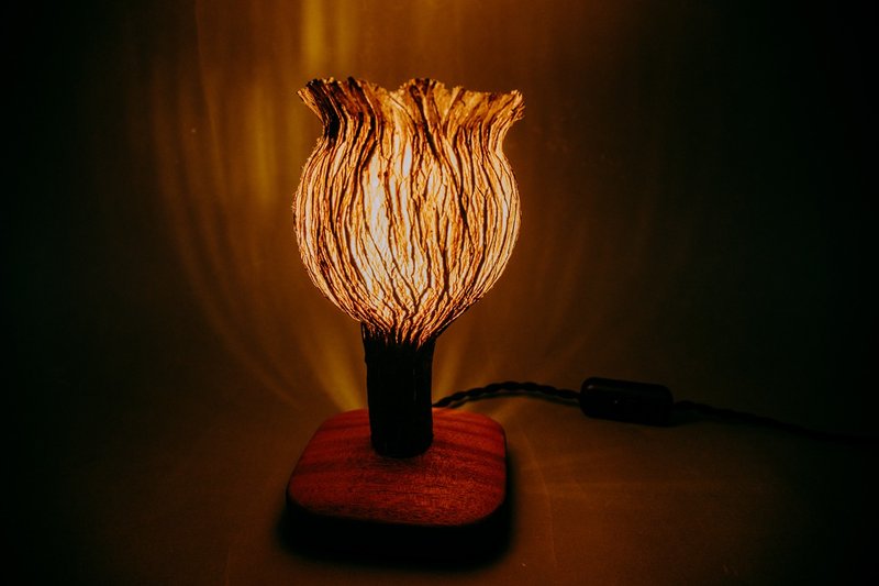 莳光系列 经典构树小夜灯  气氛灯 绿色家居 自然系 - 灯具/灯饰 - 植物．花 卡其色