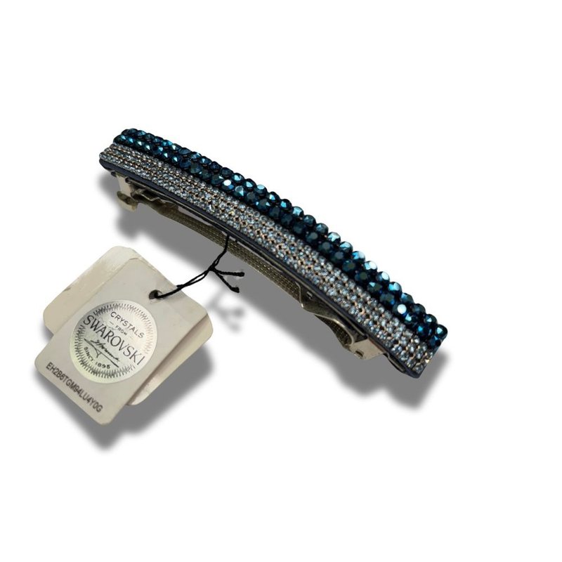 COMPLEX BIZ 弹簧夹系列 蓝水晶 - 发饰 - 水晶 多色