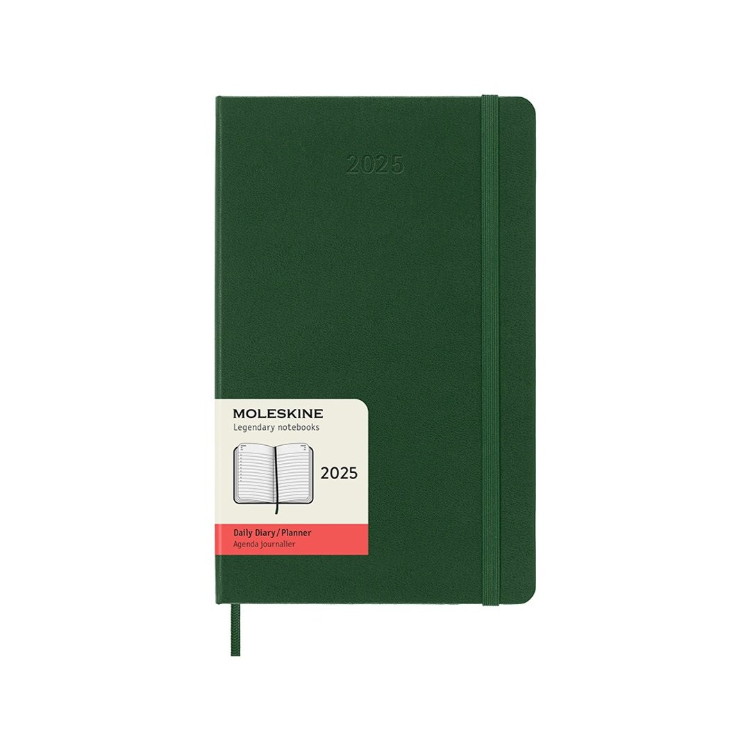 _勿上架_MOLESKINE 2025 日记手帐 12M 硬壳－L 型 绿 烫金服务 - 笔记本/手帐 - 纸 绿色