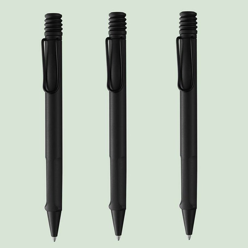 LAMY 原子笔 / safari狩猎者系列- 244 极黑 - 圆珠笔/中性笔 - 塑料 黑色