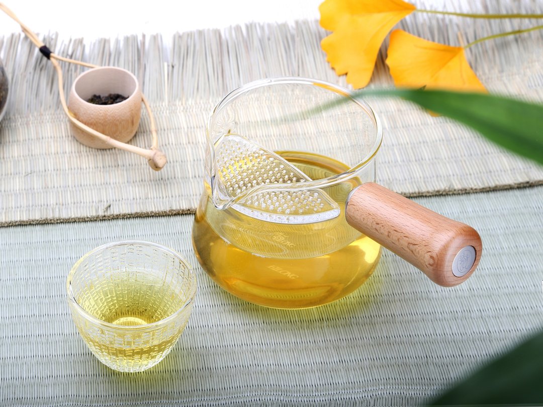 朴风侧把茶滤公杯(350ml) - 茶具/茶杯 - 玻璃 
