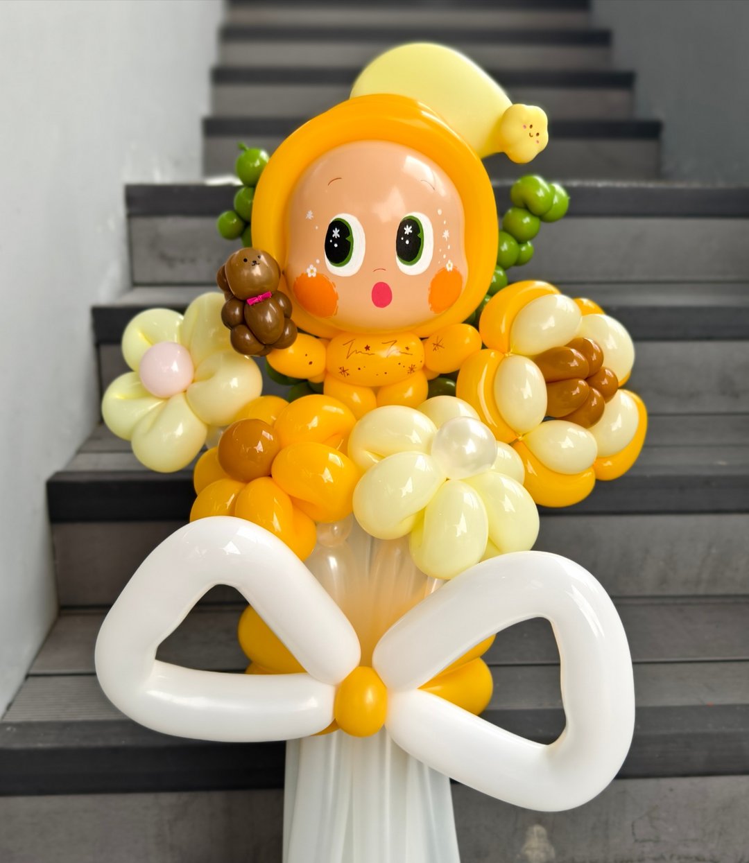 •。气球花束 •。星星人系列 - 抹茶奶油雪 - 其他 - 乳胶 