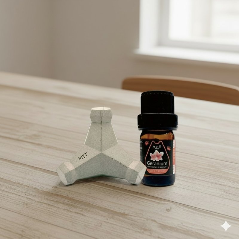 【新年快乐】消波块扩香石+精油 - 香薰/精油/线香 - 水泥 白色