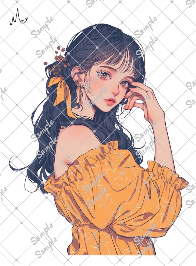 原创人物贴纸 - 贴纸 - 纸 