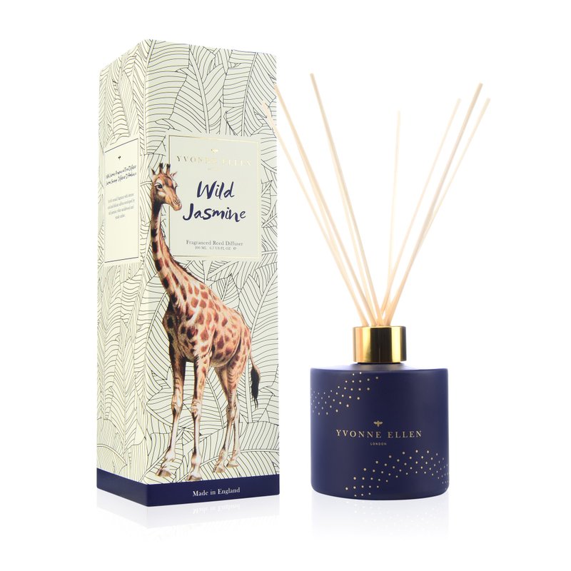 【Portmeirion】Yvonne Ellen | 动物飨宴 200ml 扩香礼盒 长颈鹿 - 香薰/精油/线香 - 精油 蓝色