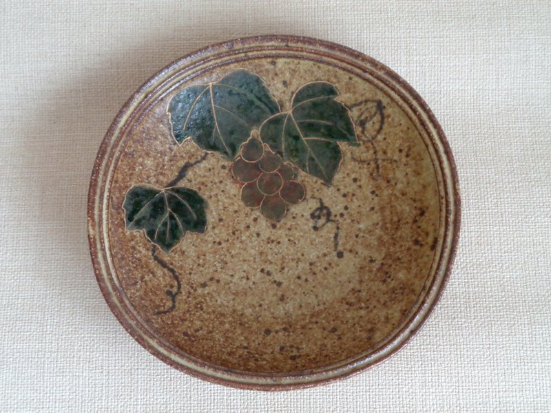 金葡萄方碗 - 盘子/餐盘/盘架 - 陶 卡其色