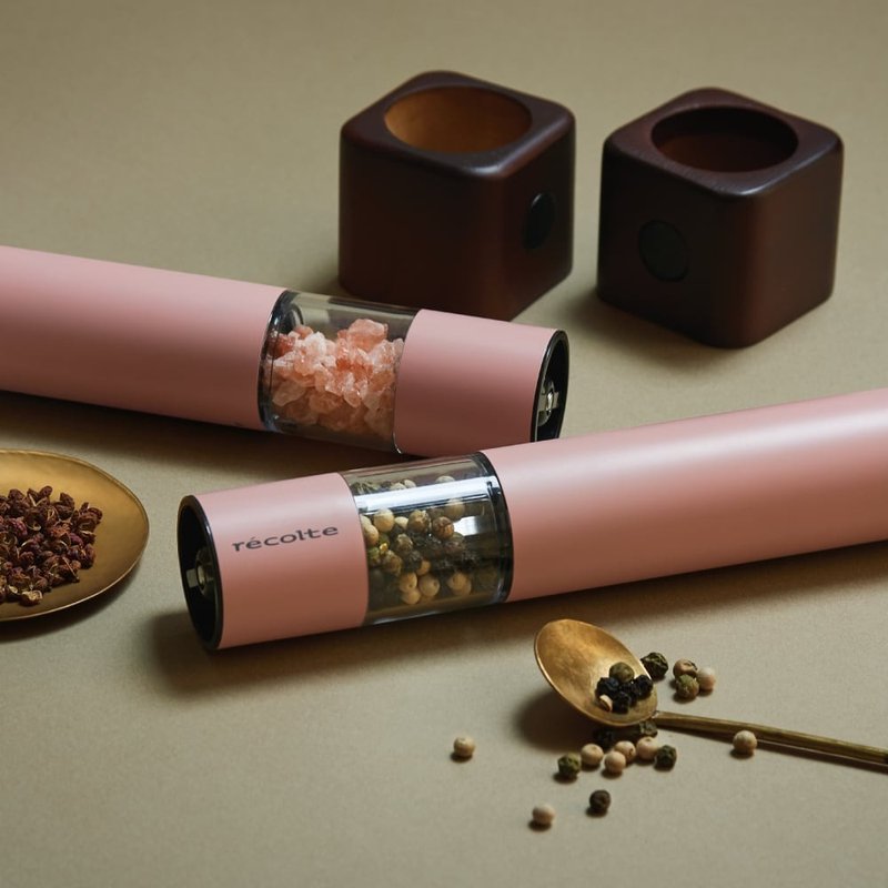 recolte Salt & Pepper Mill Mini 电动研磨器 RMM-1灰蒙粉限定版 - 厨房家电 - 其他材质 