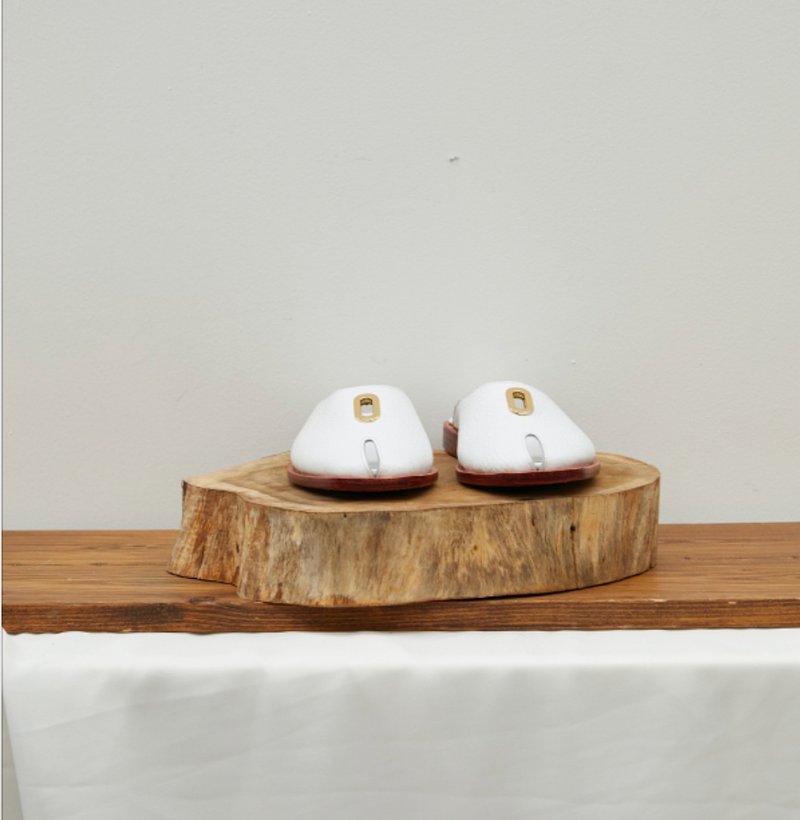 2.5 THE VOYAGE SANDAL / WHITE - 女款休闲鞋 - 真皮 白色