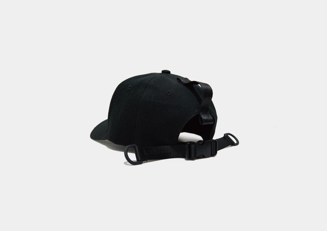 KAKY CAP 02-机能老帽棒球帽 - 帽子 - 聚酯纤维 黑色