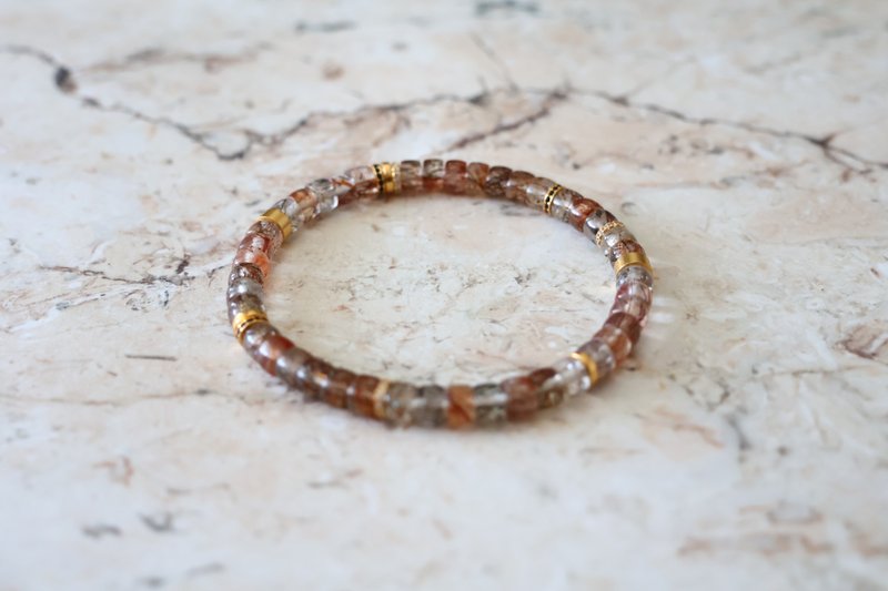 Journal-黑金超七(彩虹直切家族)开运招财黑金超七直切串串软手环 - 手链/手环 - 宝石 