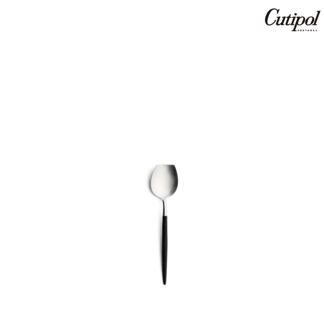 葡萄牙Cutipol GOA系列黑柄12cm糖匙 - 餐刀/叉/匙组合 - 不锈钢 黑色