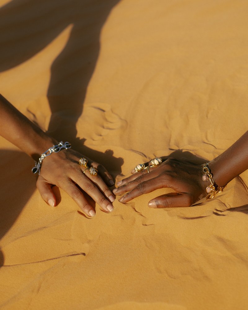 Ejima 雕塑戒指 – 回收黄铜 PVD 镀金 - 戒指 - 铜/黄铜 金色