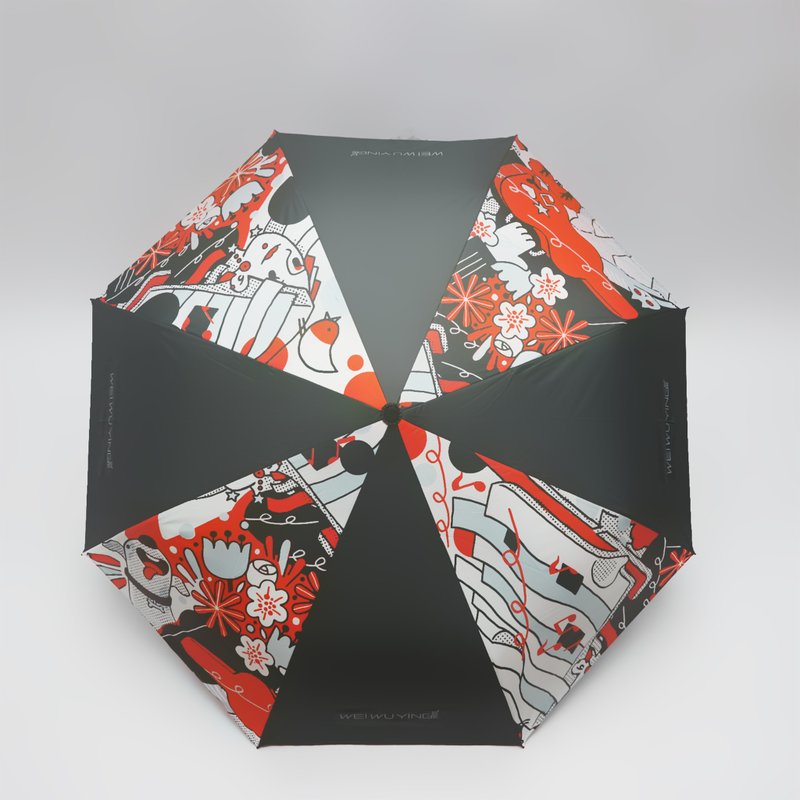 卫武营 X Croter 插画系列 自动伞 - 雨伞/雨衣 - 防水材质 多色