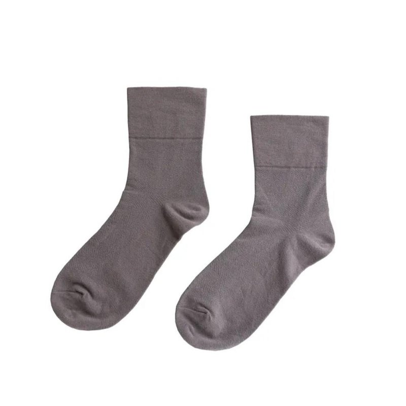 缇花无痕袜 25-27 - 袜子 - 棉．麻 灰色