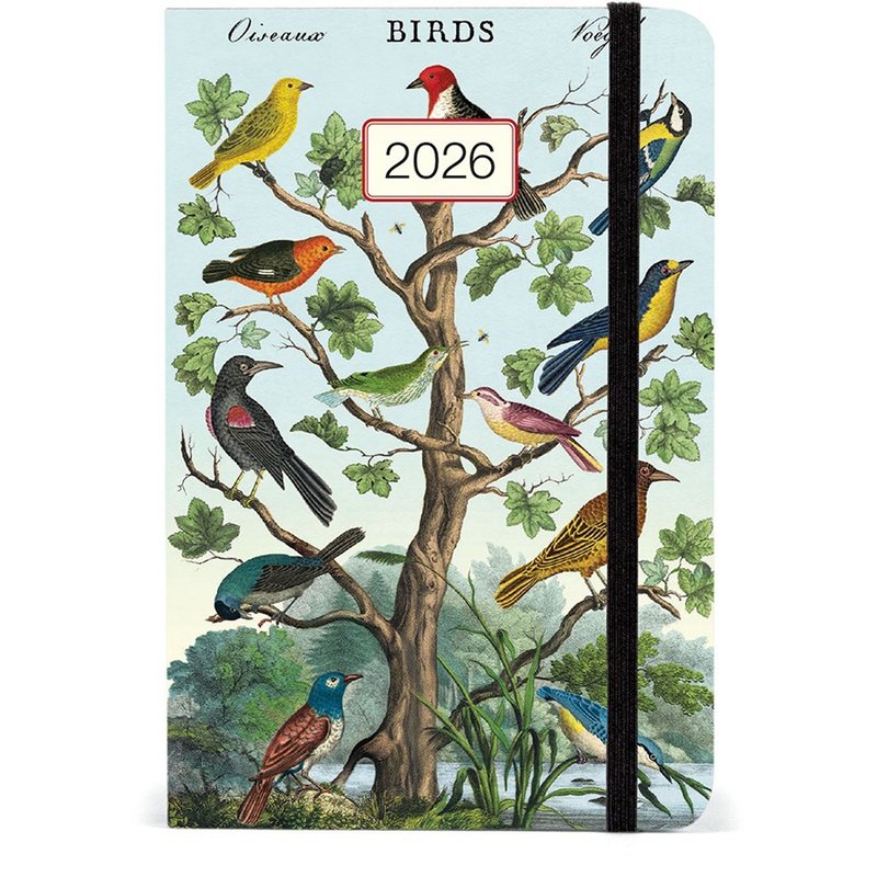 Cavallini & Co. 2026周计划手帐_A6_BIRDS - 笔记本/手帐 - 纸 多色