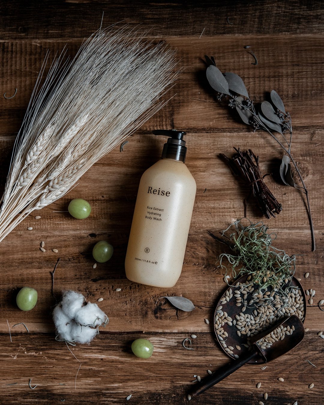 Reise 米肤 保湿沐浴露 350ml - 沐浴用品 - 其他材质 咖啡色