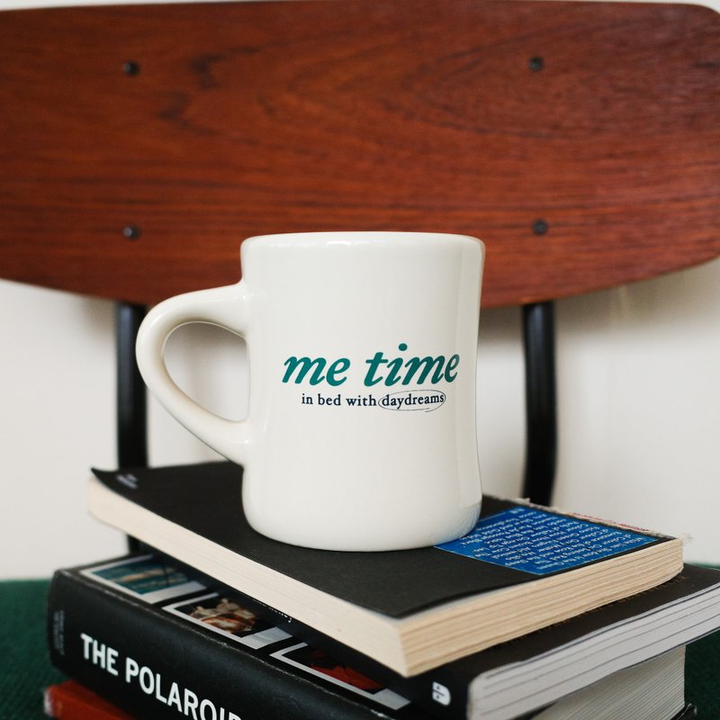 me time 陶瓷马克杯 - 其他杯子 - 陶 白色